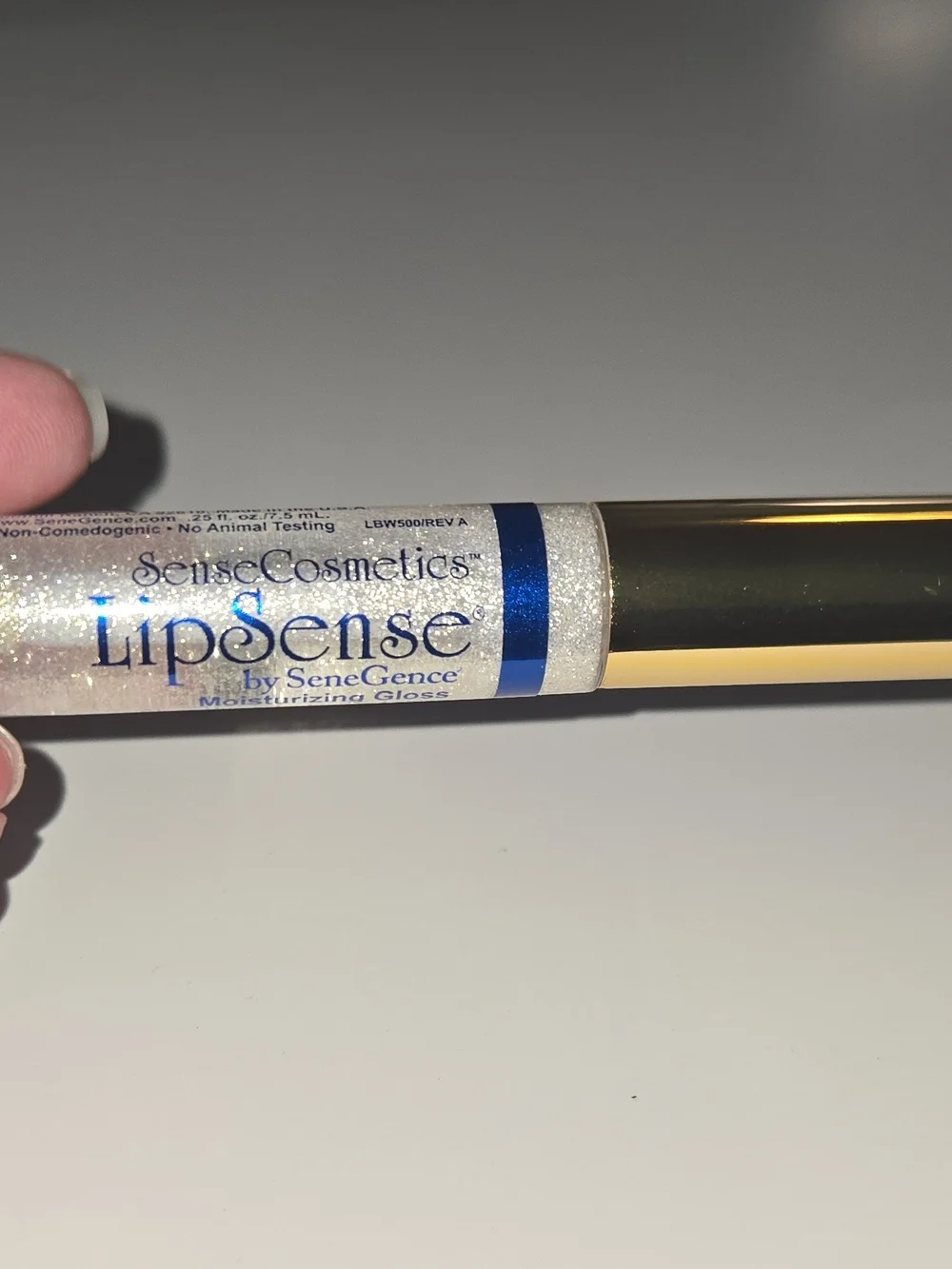 LipSense Gold Glitter Gloss